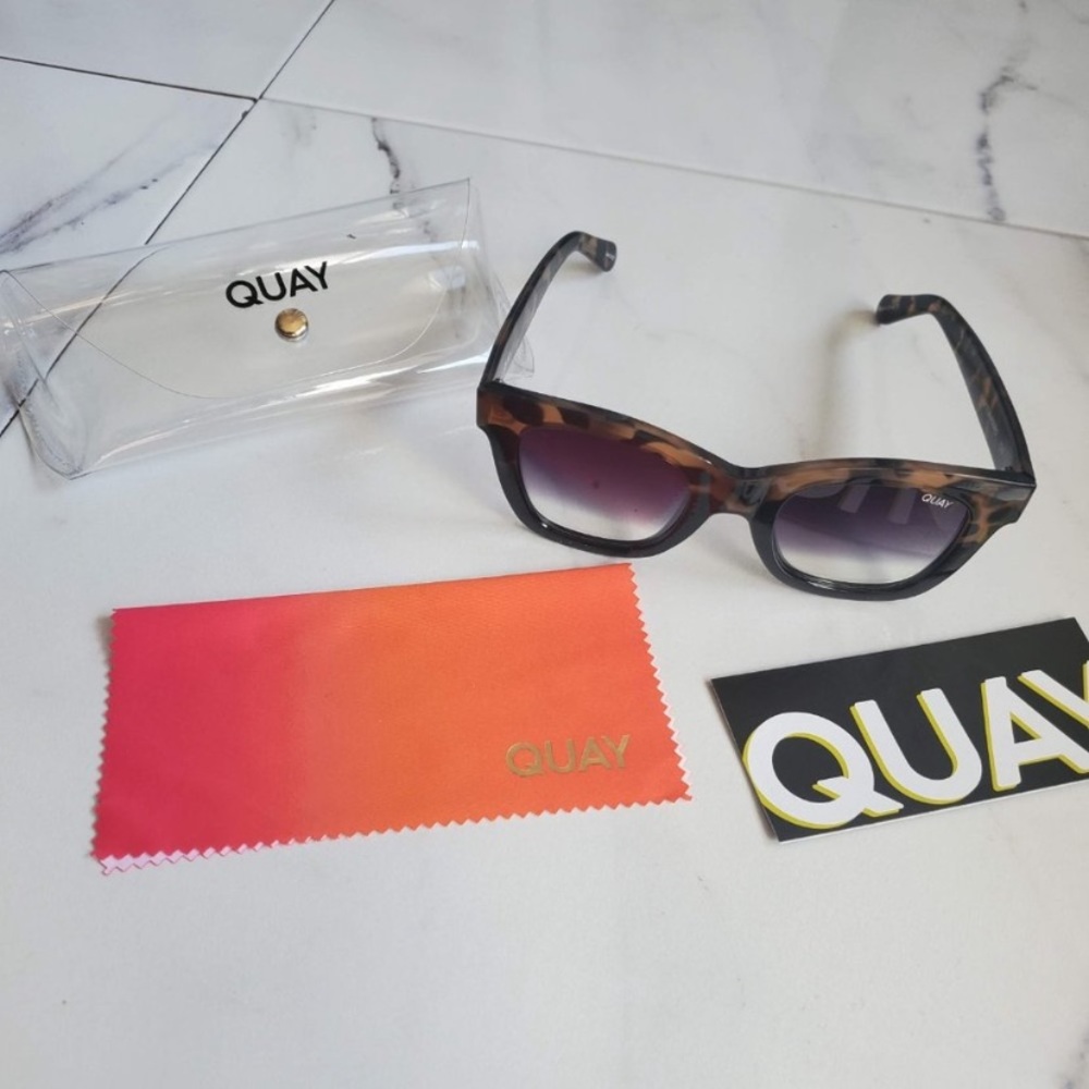 Quay After Hours Extra Large Tortoise Black Fade